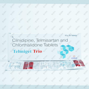 TELMIGET TRIO Tablet 10's