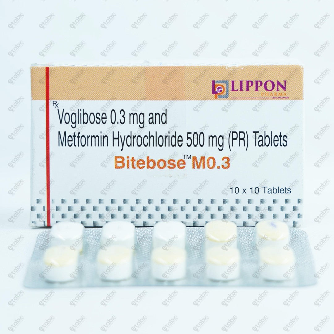 Bitebose M 0.3 Tablet 10's