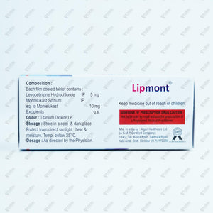 LIPMONT Tablet 10's
