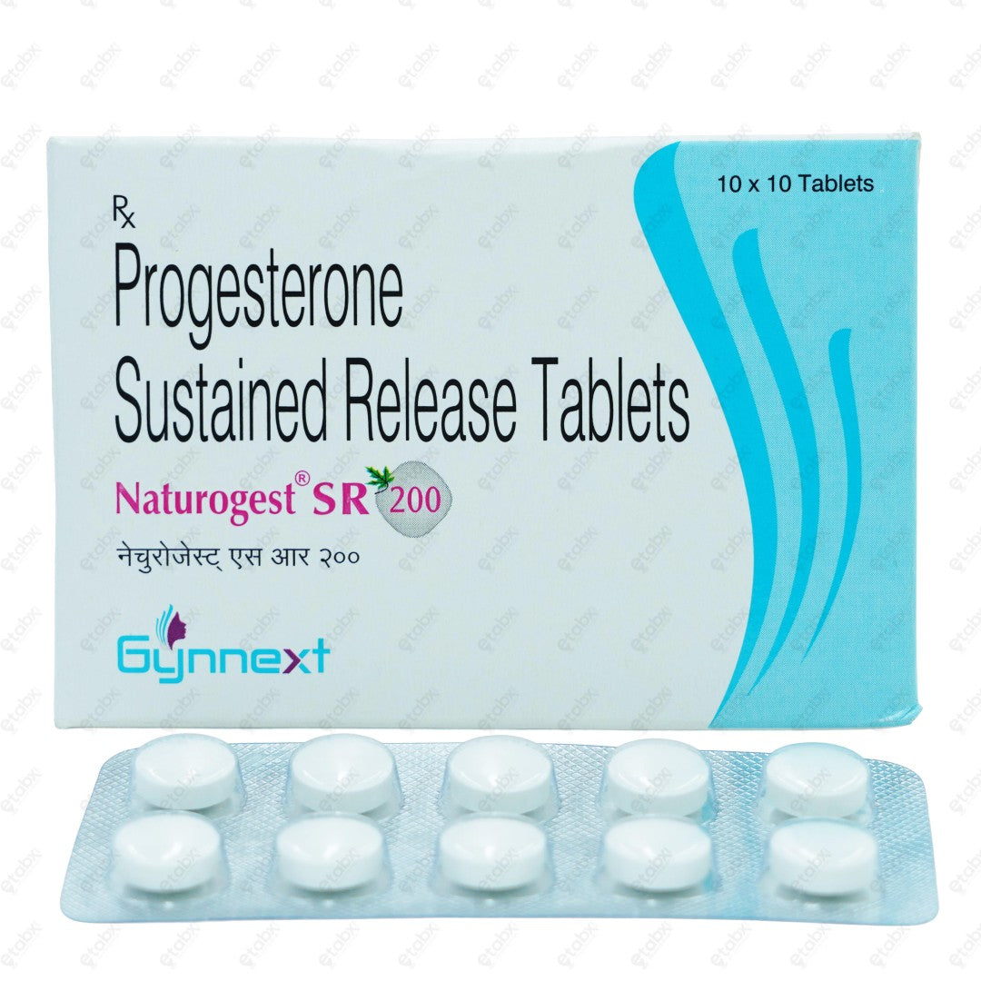 Naturogest SR 200mg Tablet 10's