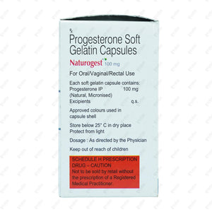 NATUROGEST 100mg Capsule 10's