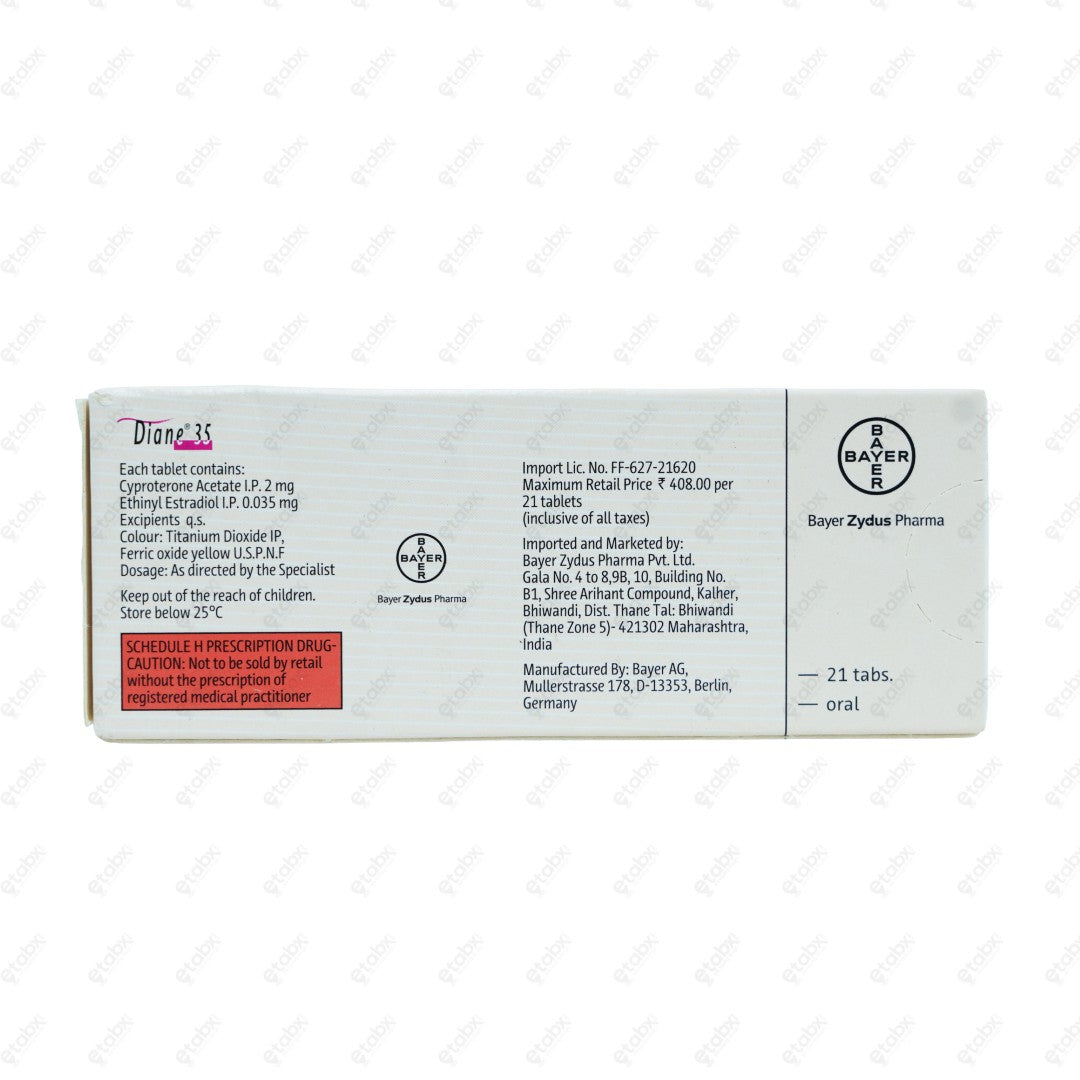 Diane 35 Tablet 21's