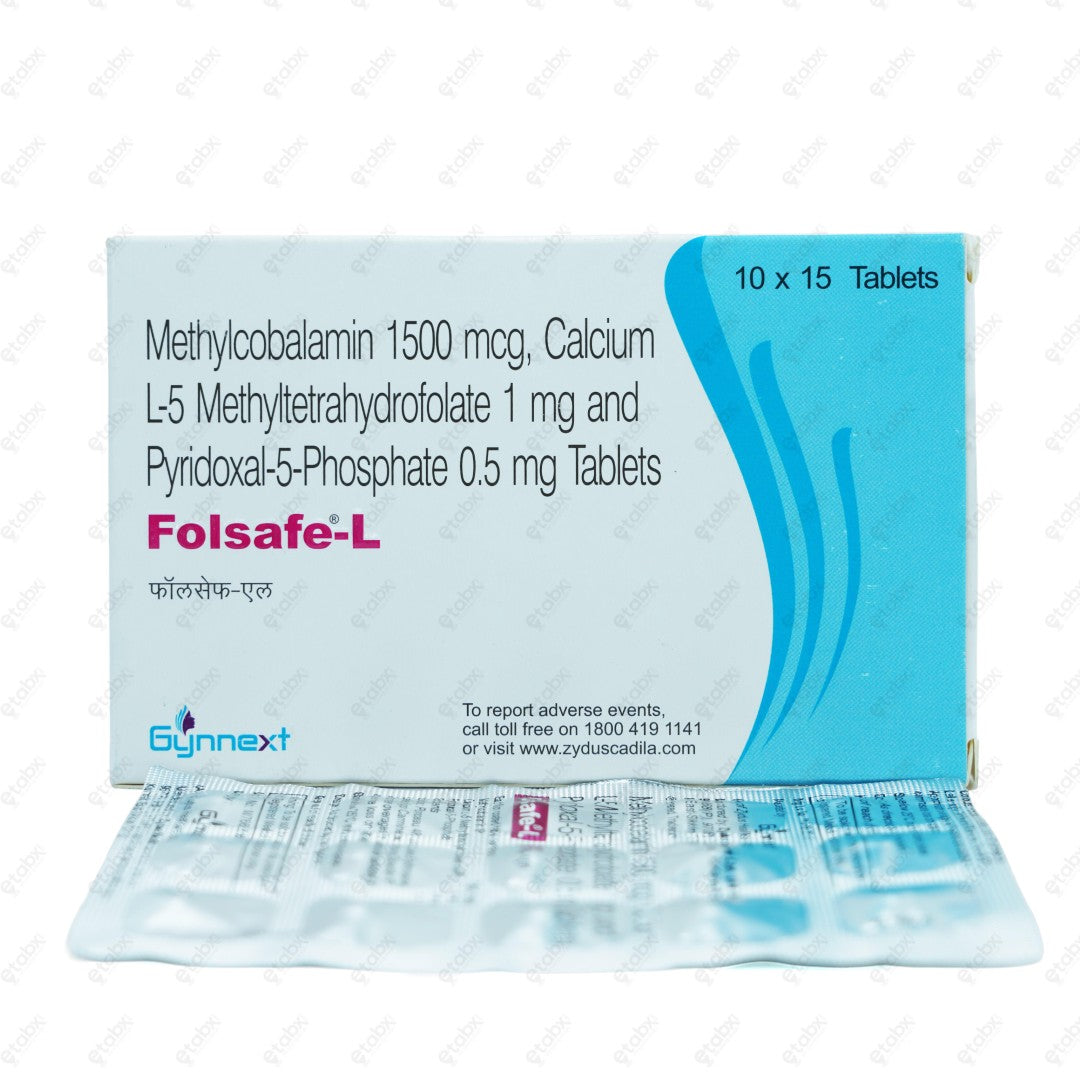FOLSAFE L Tablets (15's)