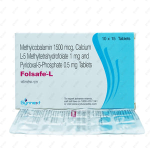 FOLSAFE L Tablets (15's)