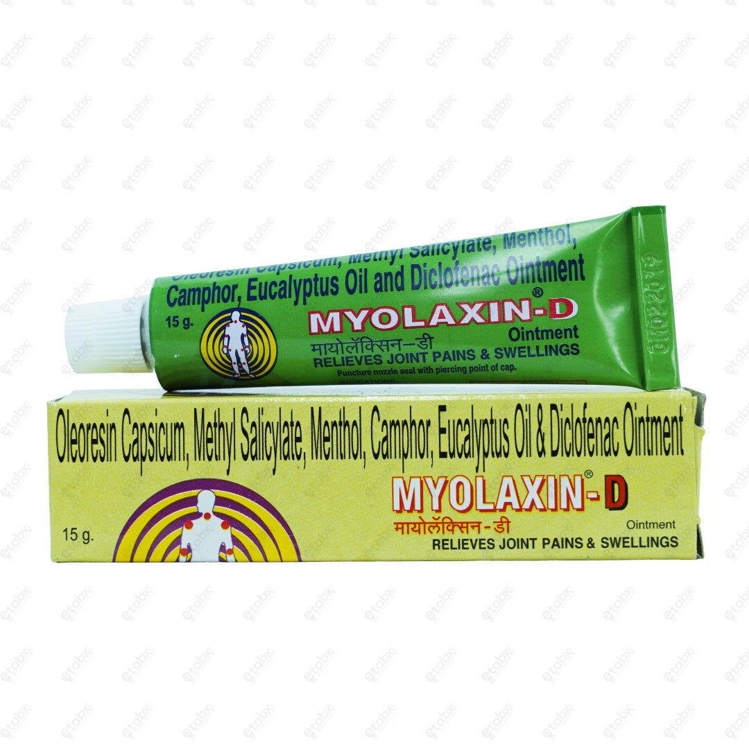 Myolaxin D Ointment 15g