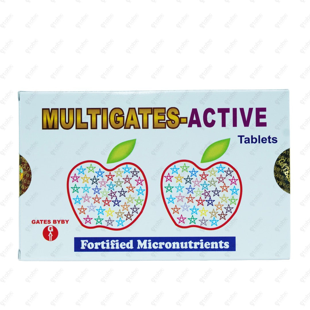 Multigates Active Tablet 10's