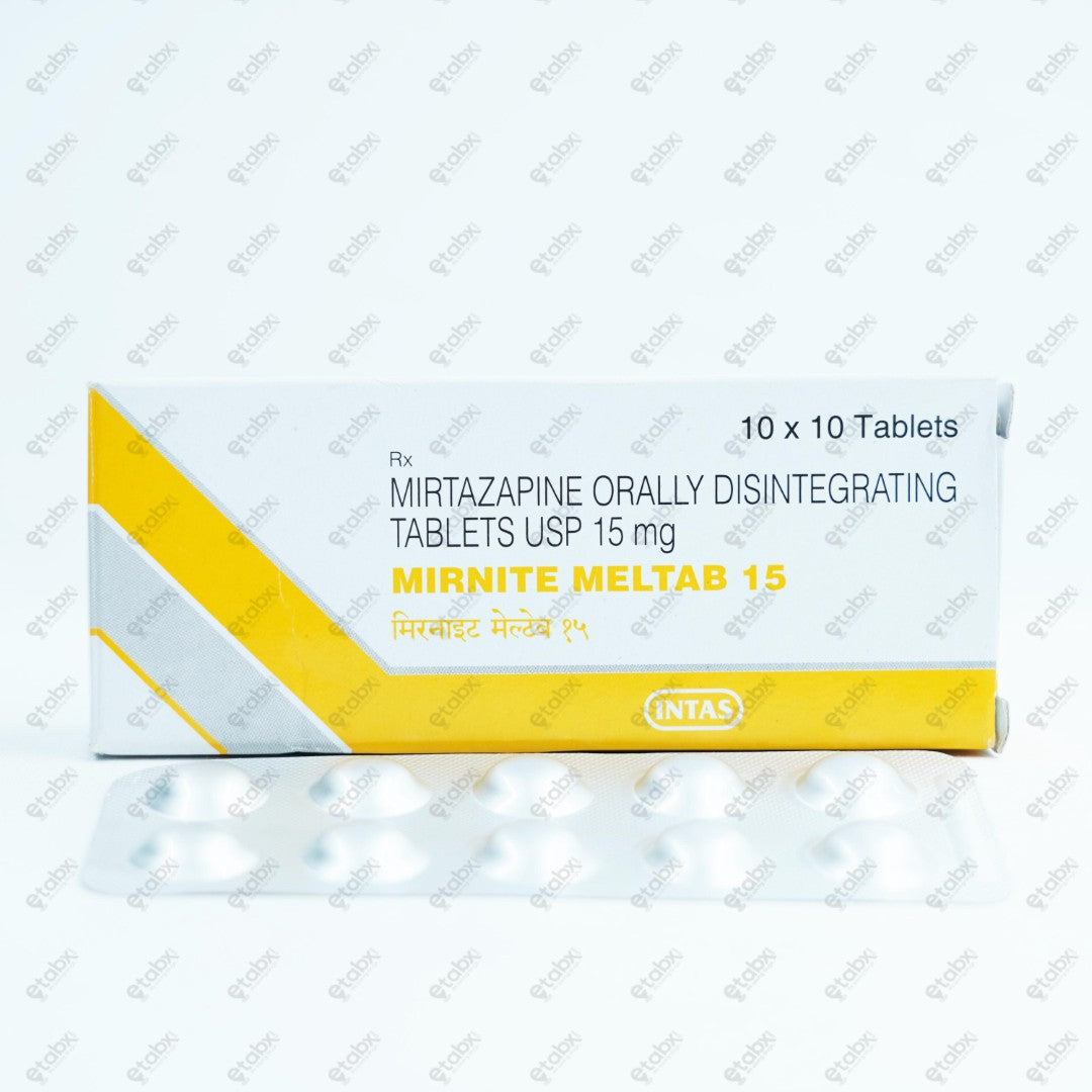 MIRNITE MELTAB 15MG Tablet 10'S
