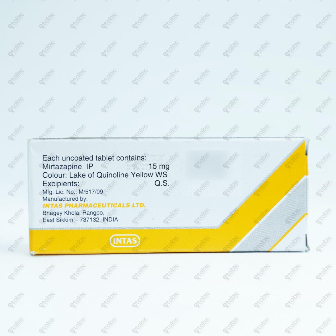 MIRNITE MELTAB 15MG Tablet 10'S