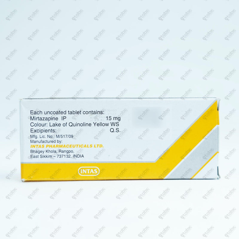 MIRNITE MELTAB 15MG Tablet 10'S