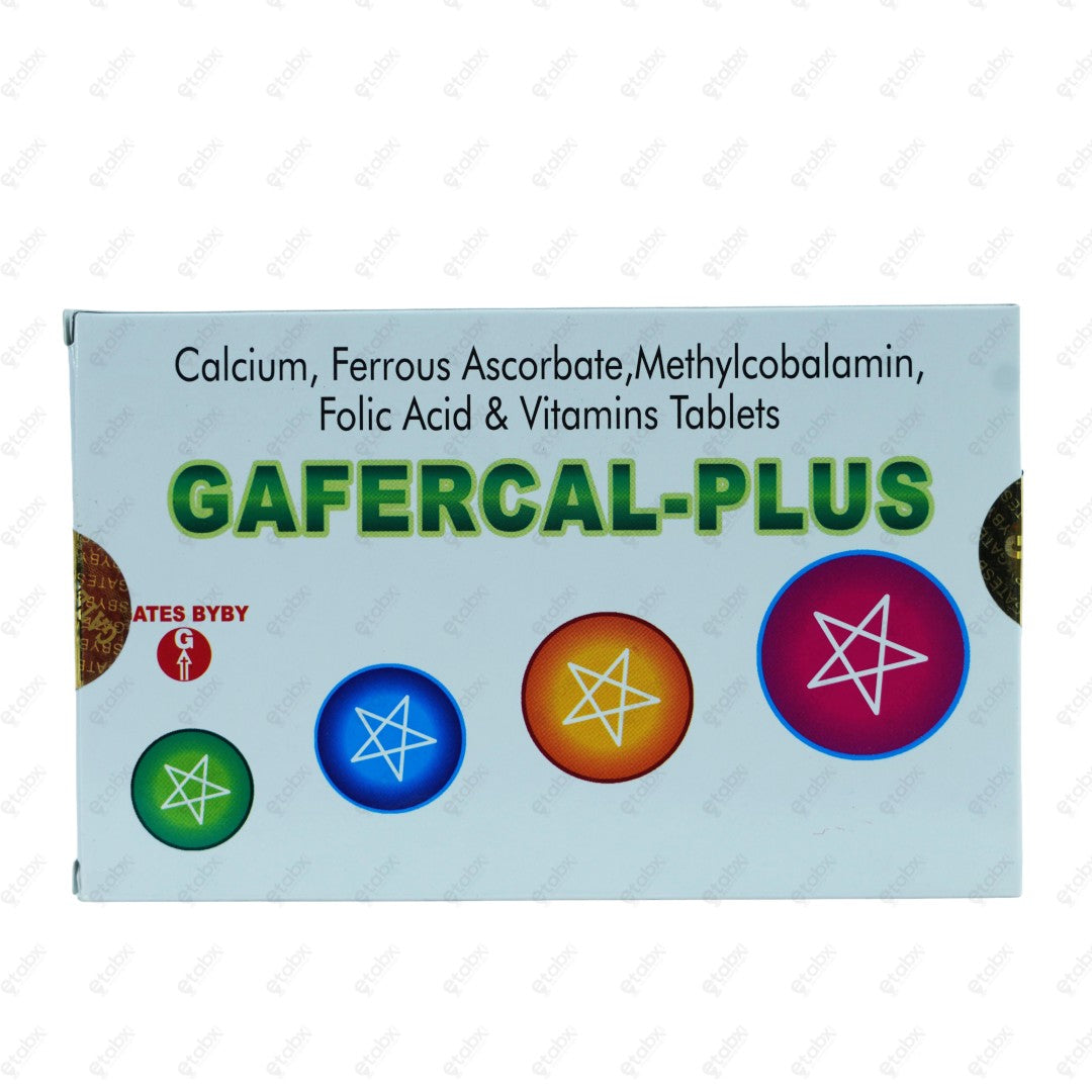 Gafercal Plus Tablet 10's
