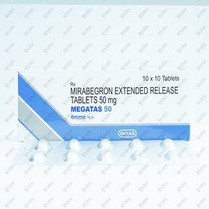 Megatas 50mg Tablet 10's