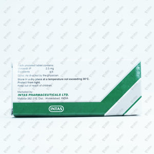 LONITAB 2.5mg Tablet 10's