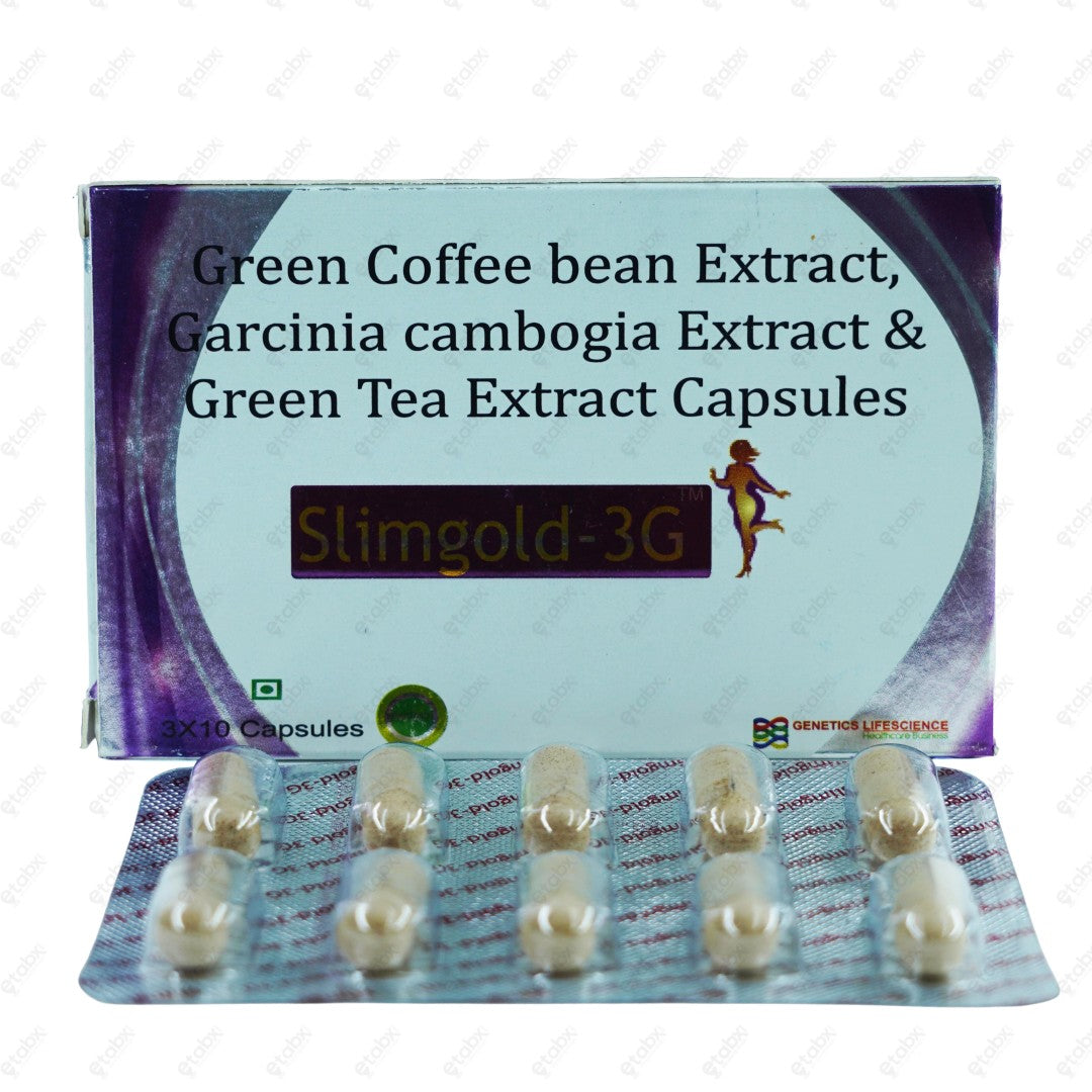 Slimgold 3g Capsule 10's