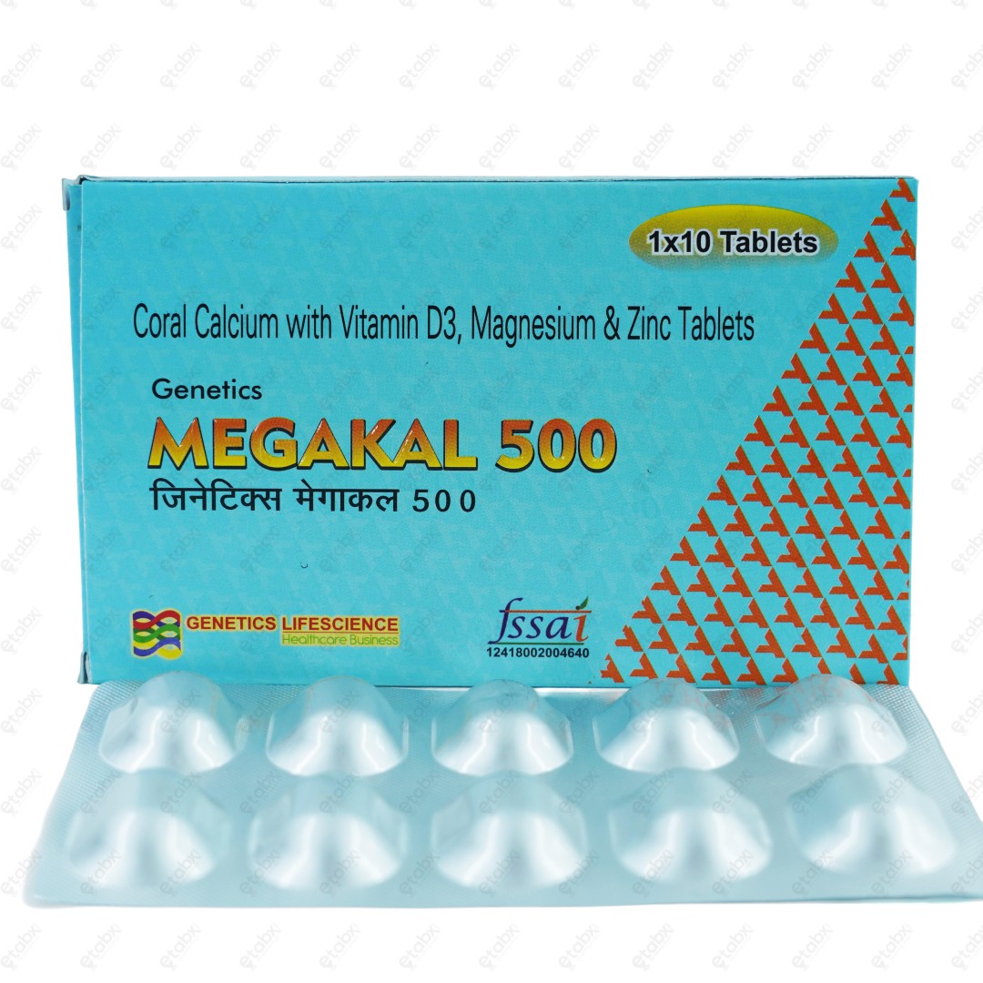 Megakal 500mg Tablet 10's