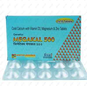 Megakal 500mg Tablet 10's