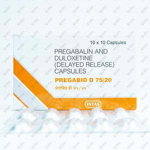 Pregabid D 75/20 Capsules 10'S
