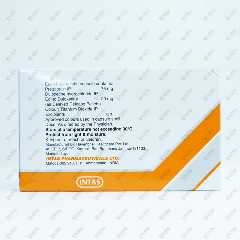 Pregabid D 75/20 Capsules 10'S