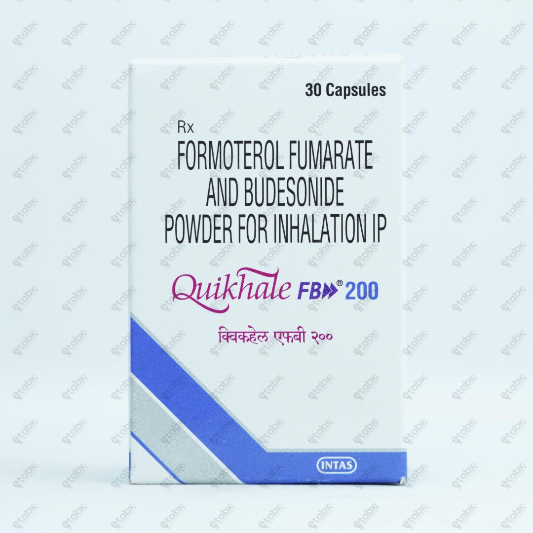 Quikhale FB 200 Capsules 30's