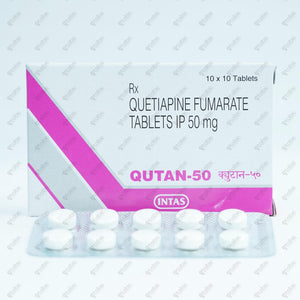 Qutan 50mg Tablets 10's