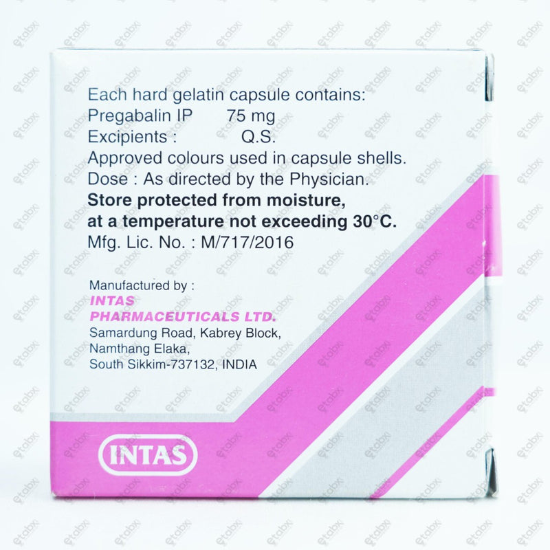 Pregabid 75 Capsules 15'S