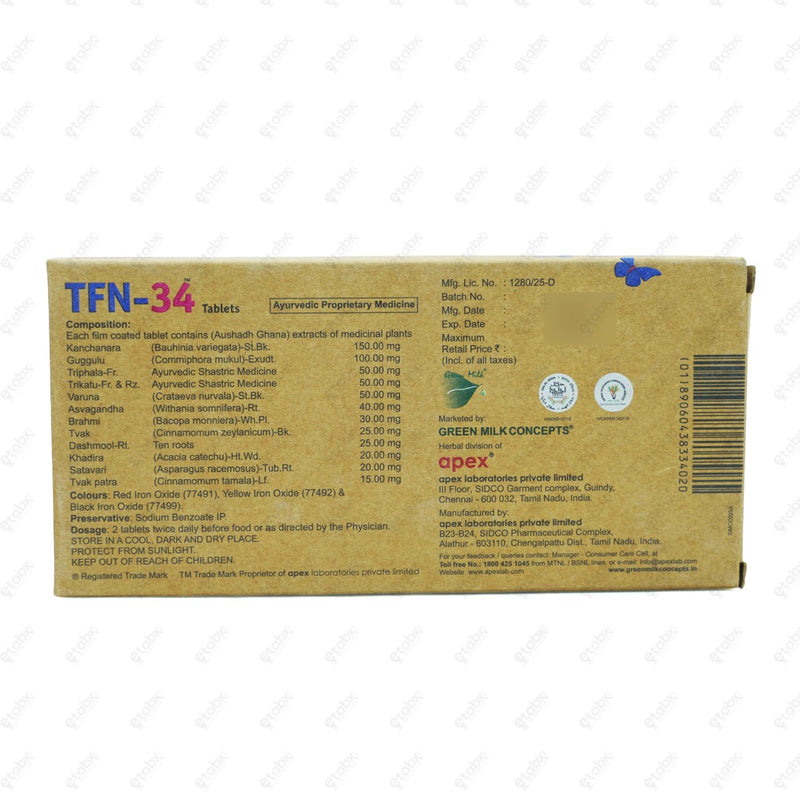 TFN 34 Tablets 30'S
