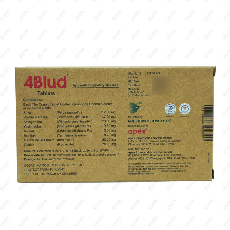 4BLUD Tablet 30's
