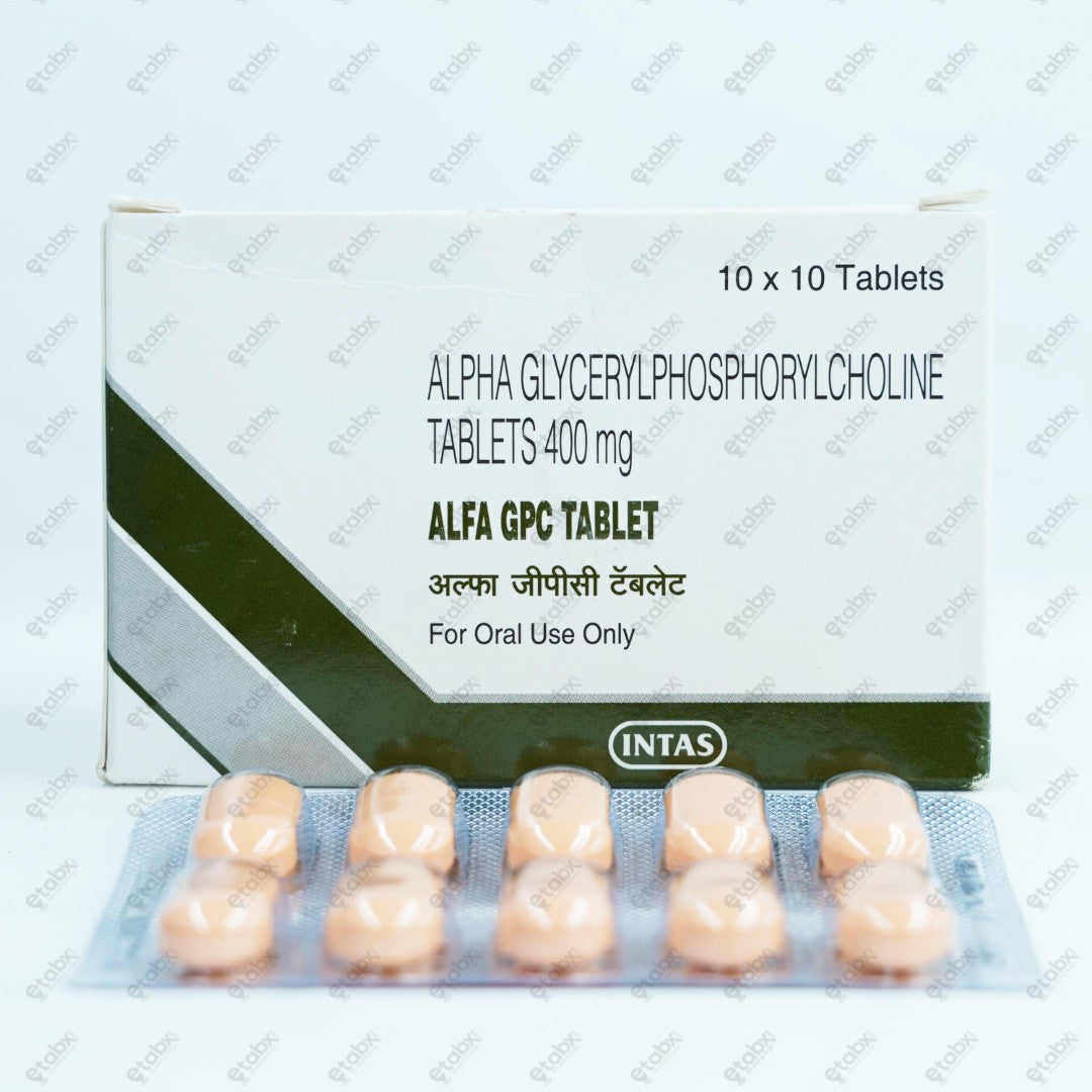 Alfa GPC Tablet 10's