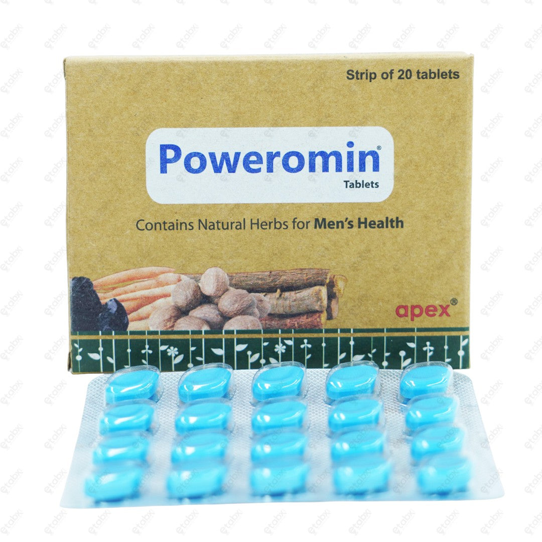 Poweromin Tablets 20'S
