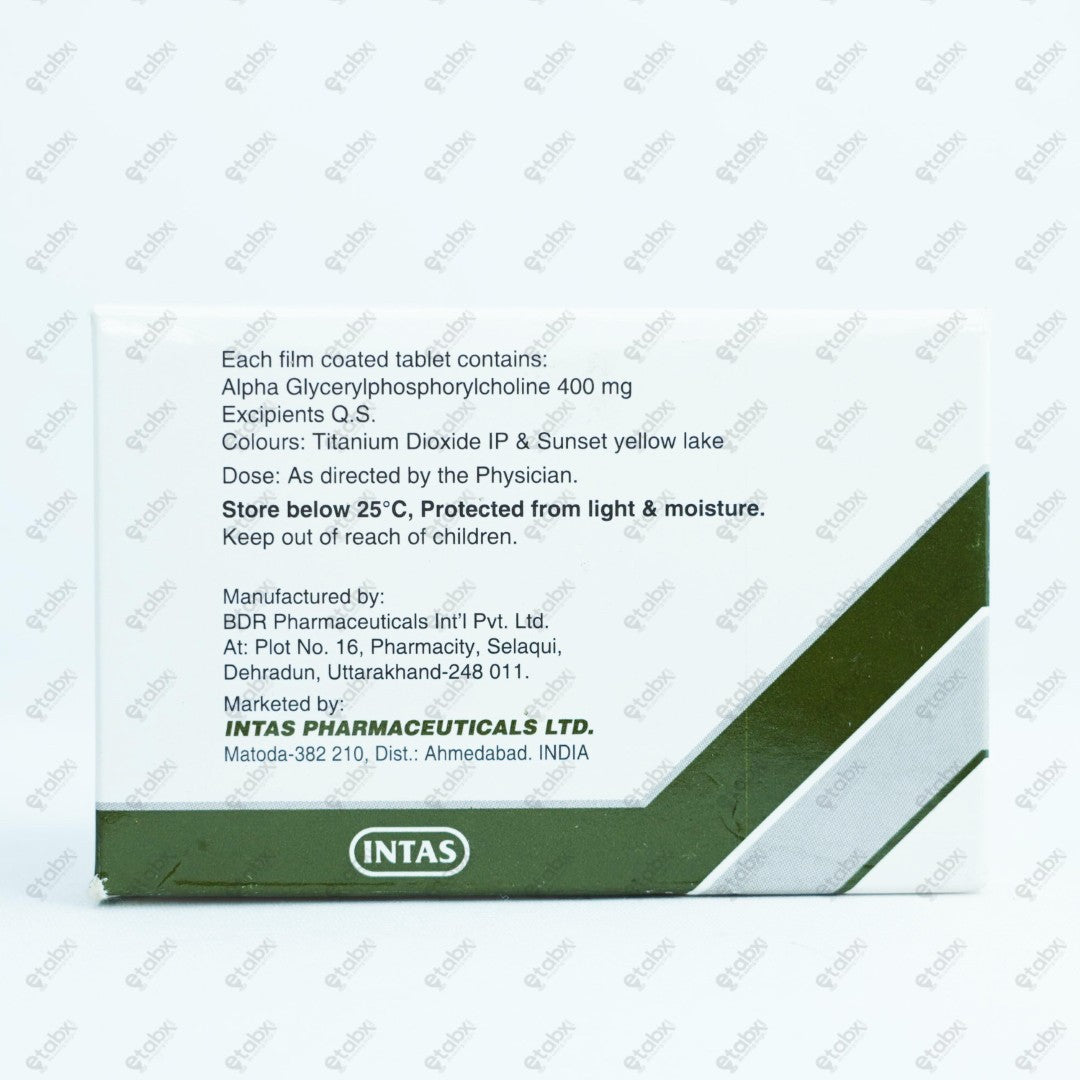 Alfa GPC Tablet 10's