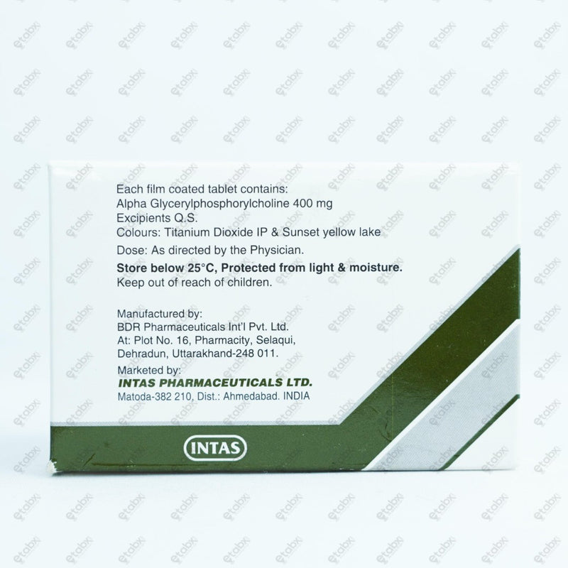 Alfa GPC Tablet 10's