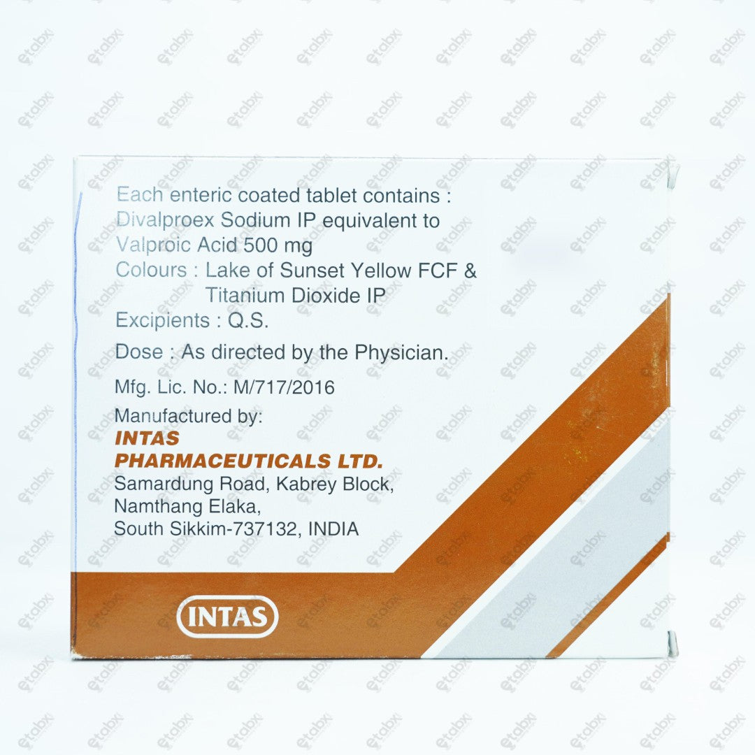 DIVAA 500mg Tablets 15's