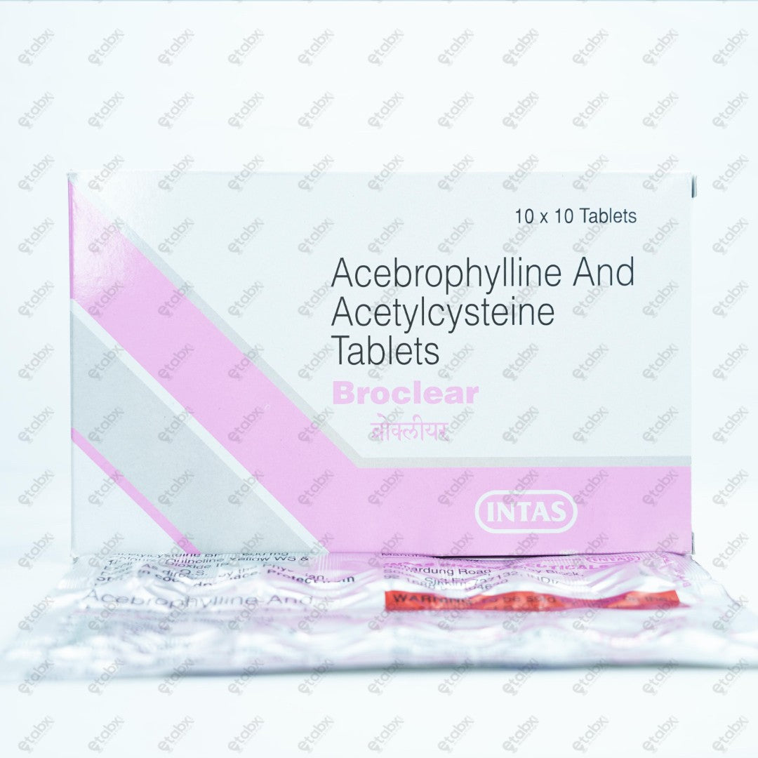 Broclear Tablet 10's