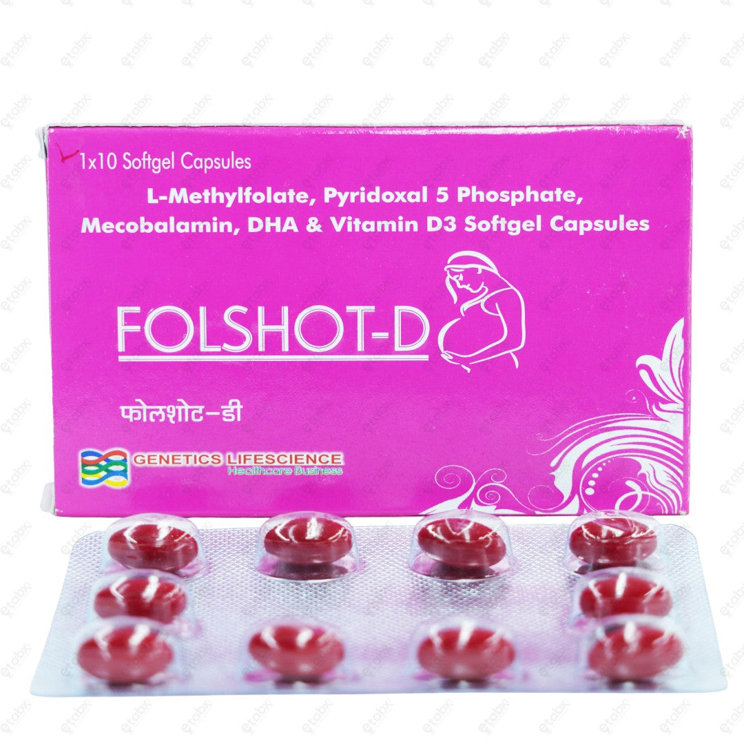 Folshot D Capsules 15's