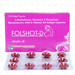 Folshot D Capsules 15's