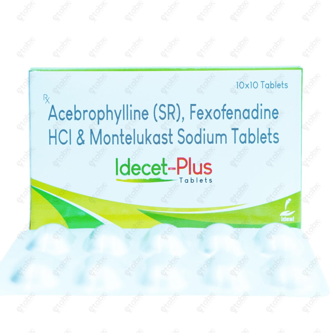 Idecet Plus Tablets 10's