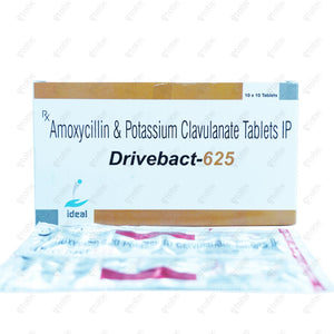DRIVEBACT 625MG Tablet 10's