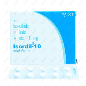Isordil 10mg Tablet 10's