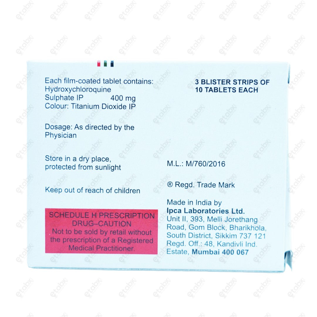 HYQ 400mg Hydroxychloroquine Tablets