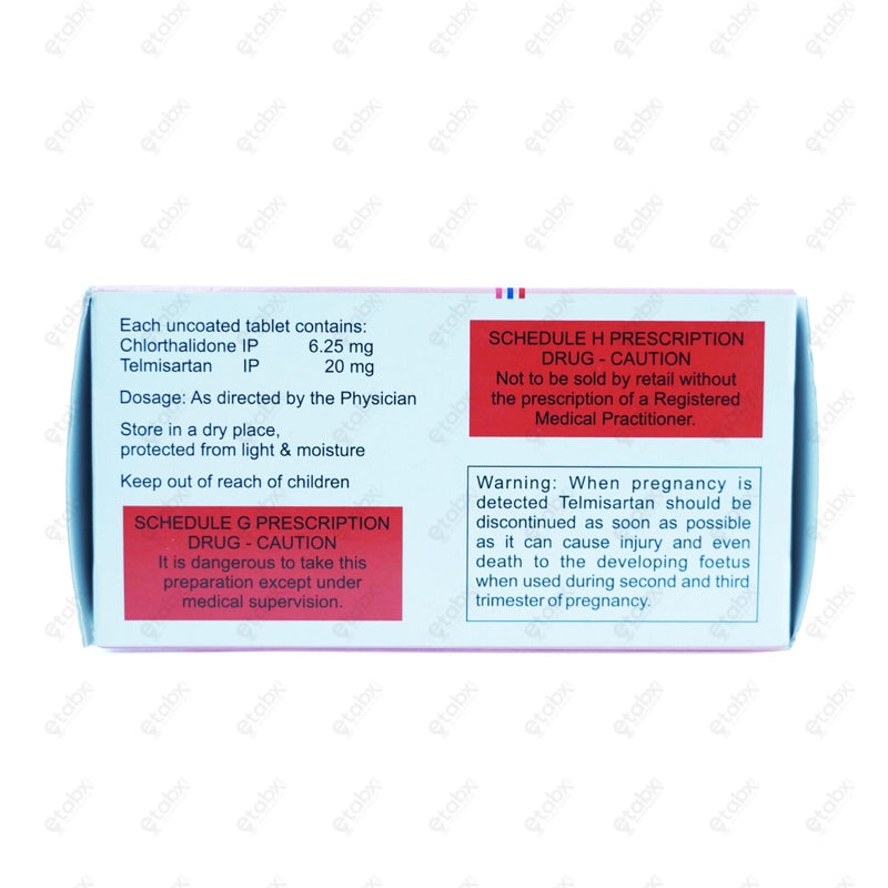 CTD T 6.25/20 Tablet 15's