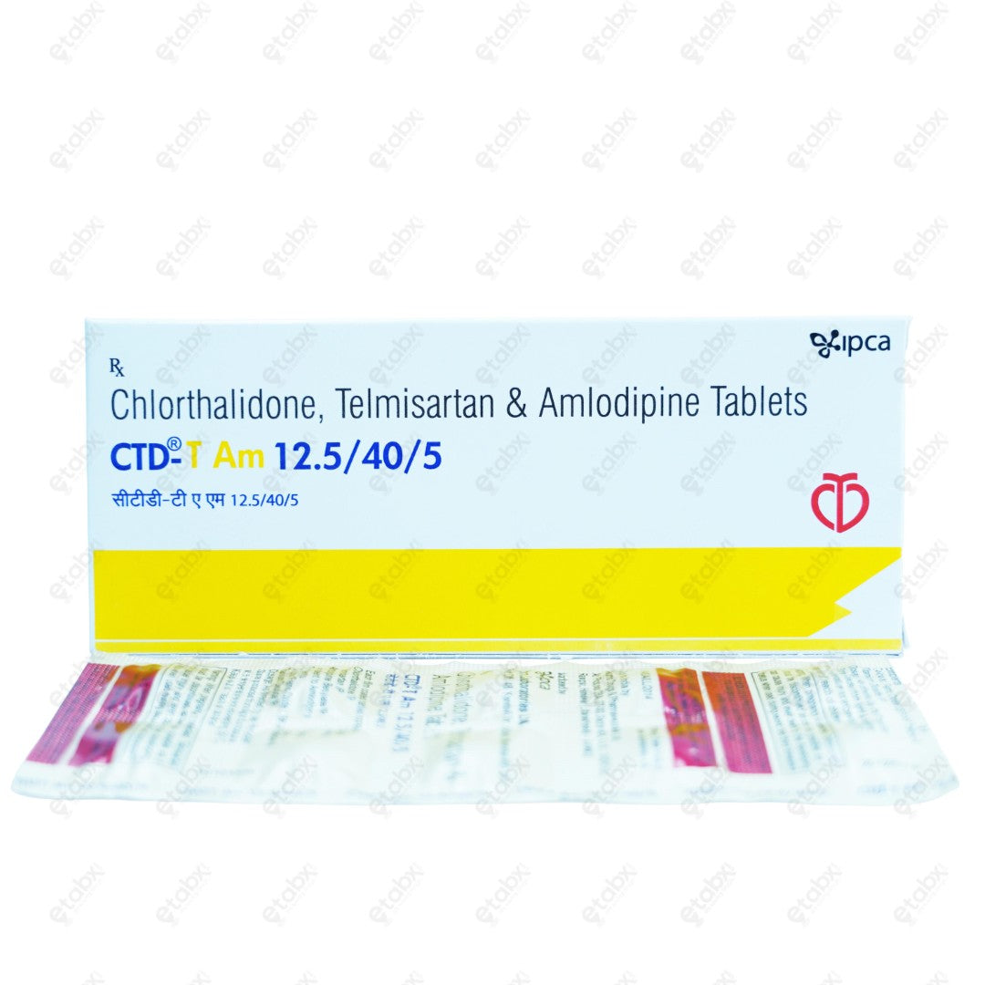 CTD T AM 12.5/40/5 Combo Tablets