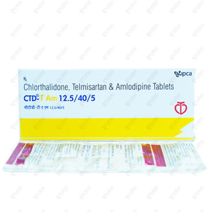 CTD T AM 12.5/40/5 Combo Tablets