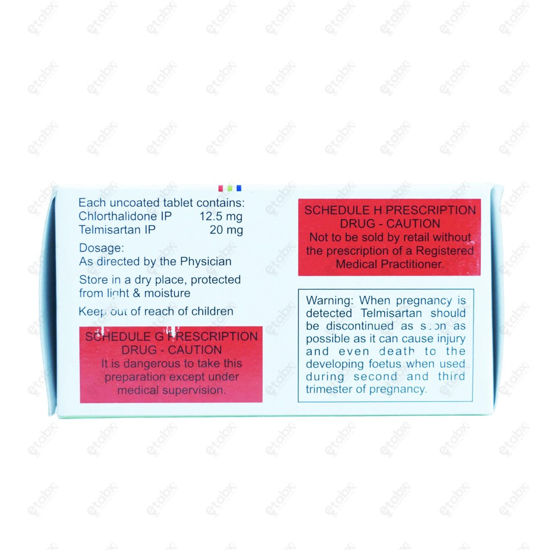 CTD T 12.5/20 Tablets 15's