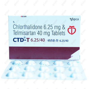 CTD T 6.25/40 Tablet 15's