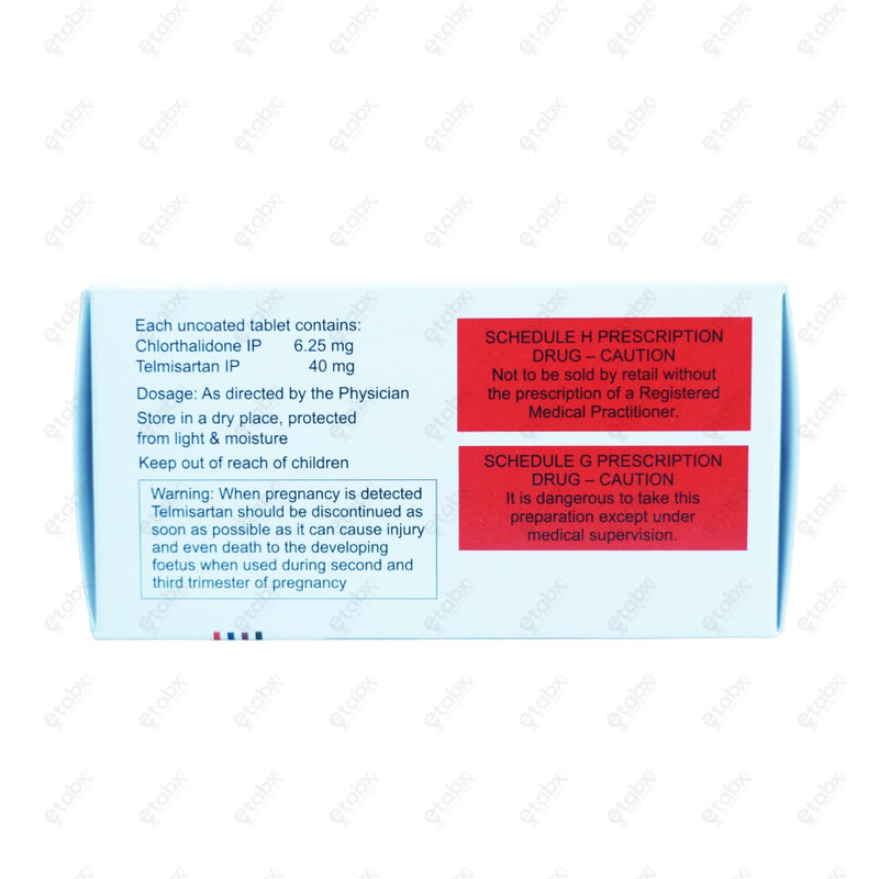 CTD T 6.25/40 Tablet 15's