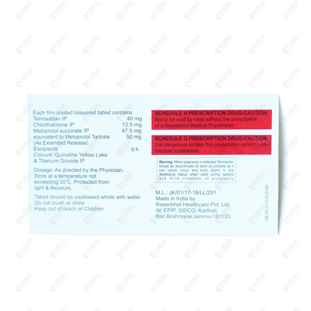 CTD MT 12.5/25/40 Tablets 10's