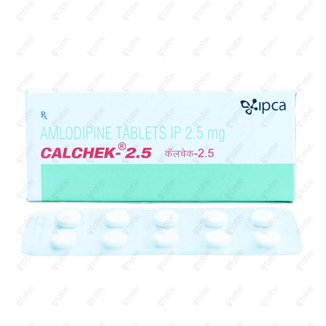 Calchek 2.5mg Tablet 10's