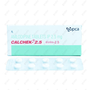 Calchek 2.5mg Tablet 10's