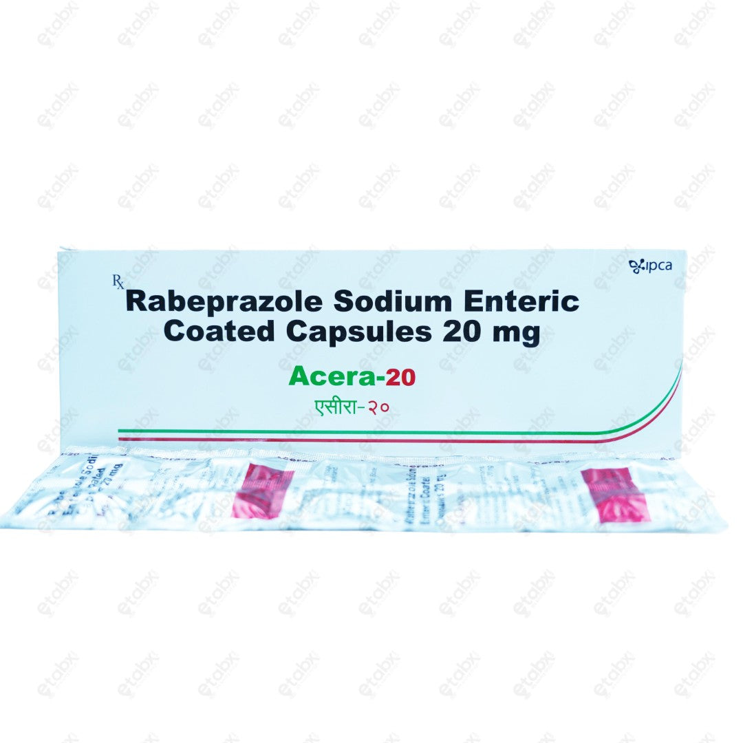 Acera 20mg Capsule 10's