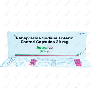 Acera 20mg Capsule 10's