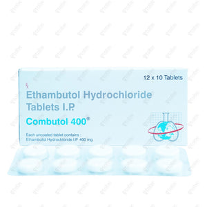 Combutol 400mg Tablet 10's